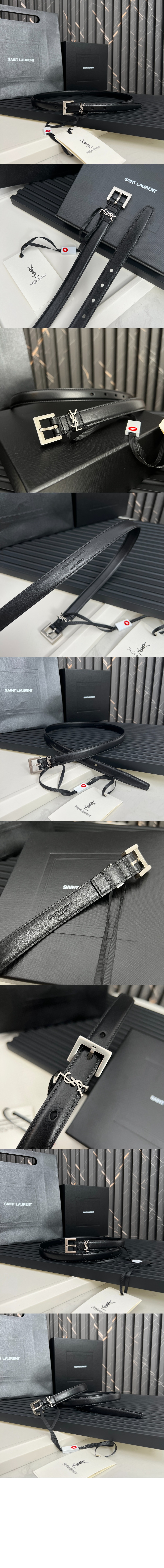 미러급레플리카사이트 | 명품레플리카 전문 쇼핑몰  | 퍼스트원 - 래커 처리된 가죽 소재의  스퀘어 버클 554465 > 생로랑