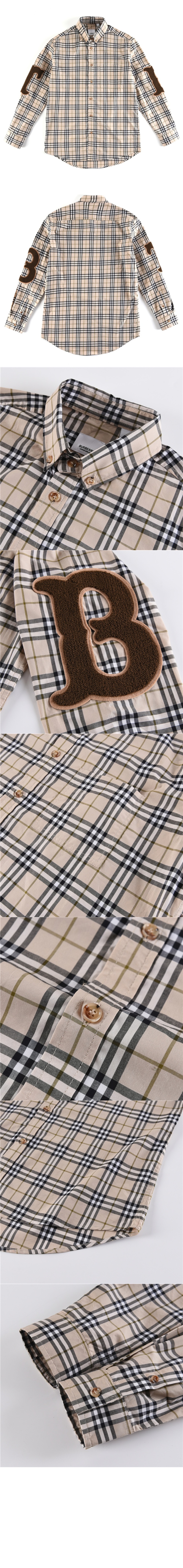미러급레플리카사이트 | 명품레플리카 전문 쇼핑몰  | 퍼스트원 - 코튼 로고 셔츠 > 버버리