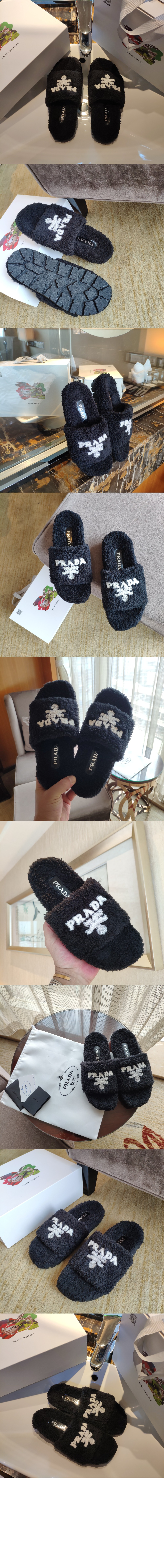 미러급레플리카사이트 | 명품레플리카 전문 쇼핑몰  | 퍼스트원 - 테리 패브릭 퍼 슬라이드 1XX602 > 프라다