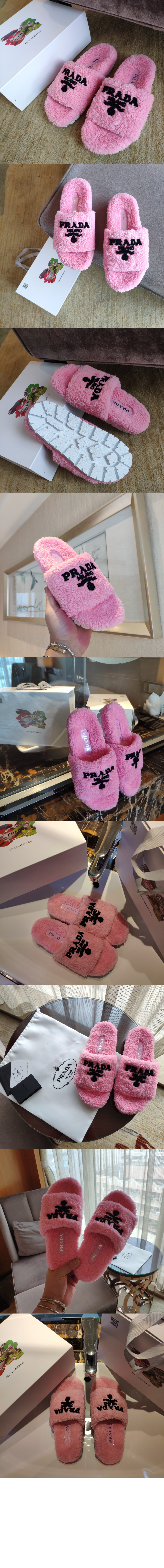 미러급레플리카사이트 | 명품레플리카 전문 쇼핑몰  | 퍼스트원 - 테리 패브릭 퍼 슬라이드 1XX602 > 프라다