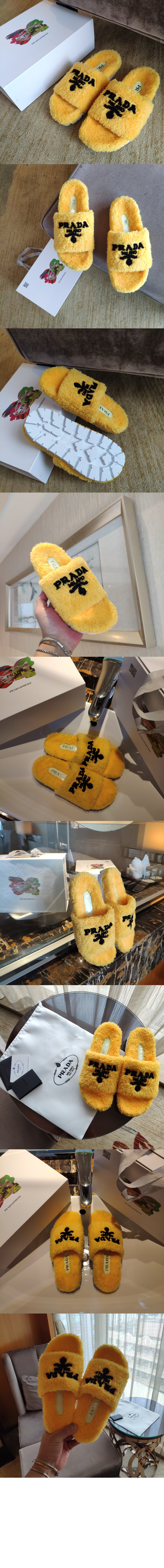 미러급레플리카사이트 | 명품레플리카 전문 쇼핑몰  | 퍼스트원 - 테리 패브릭 퍼 슬라이드 1XX602 > 프라다