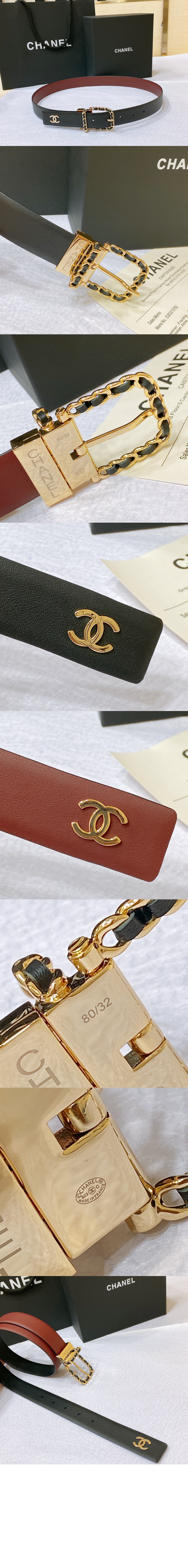 미러급레플리카사이트 | 명품레플리카 전문 쇼핑몰  | 퍼스트원 - CC 로고 벨트 AA8937 > 샤넬