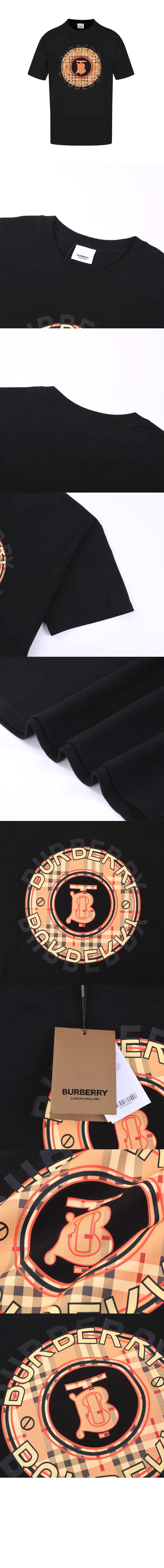 미러급레플리카사이트 | 명품레플리카 전문 쇼핑몰  | 퍼스트원 - 로고 코튼 티셔츠 > 버버리