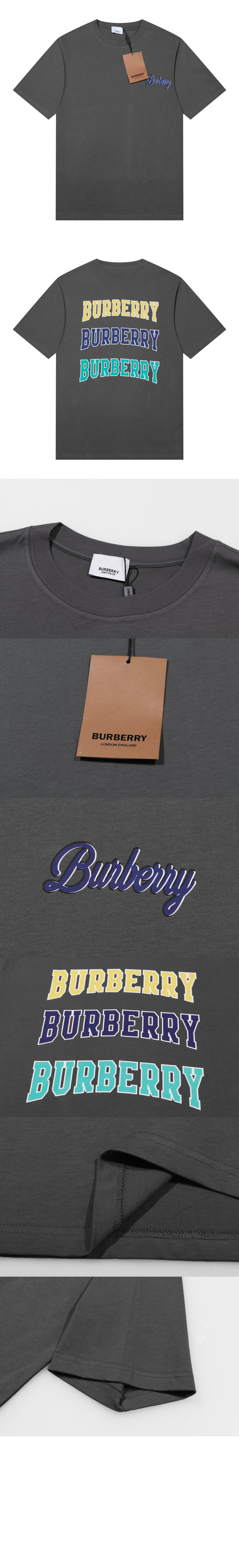 미러급레플리카사이트 | 명품레플리카 전문 쇼핑몰  | 퍼스트원 - 로고 코튼 티셔츠 > 버버리