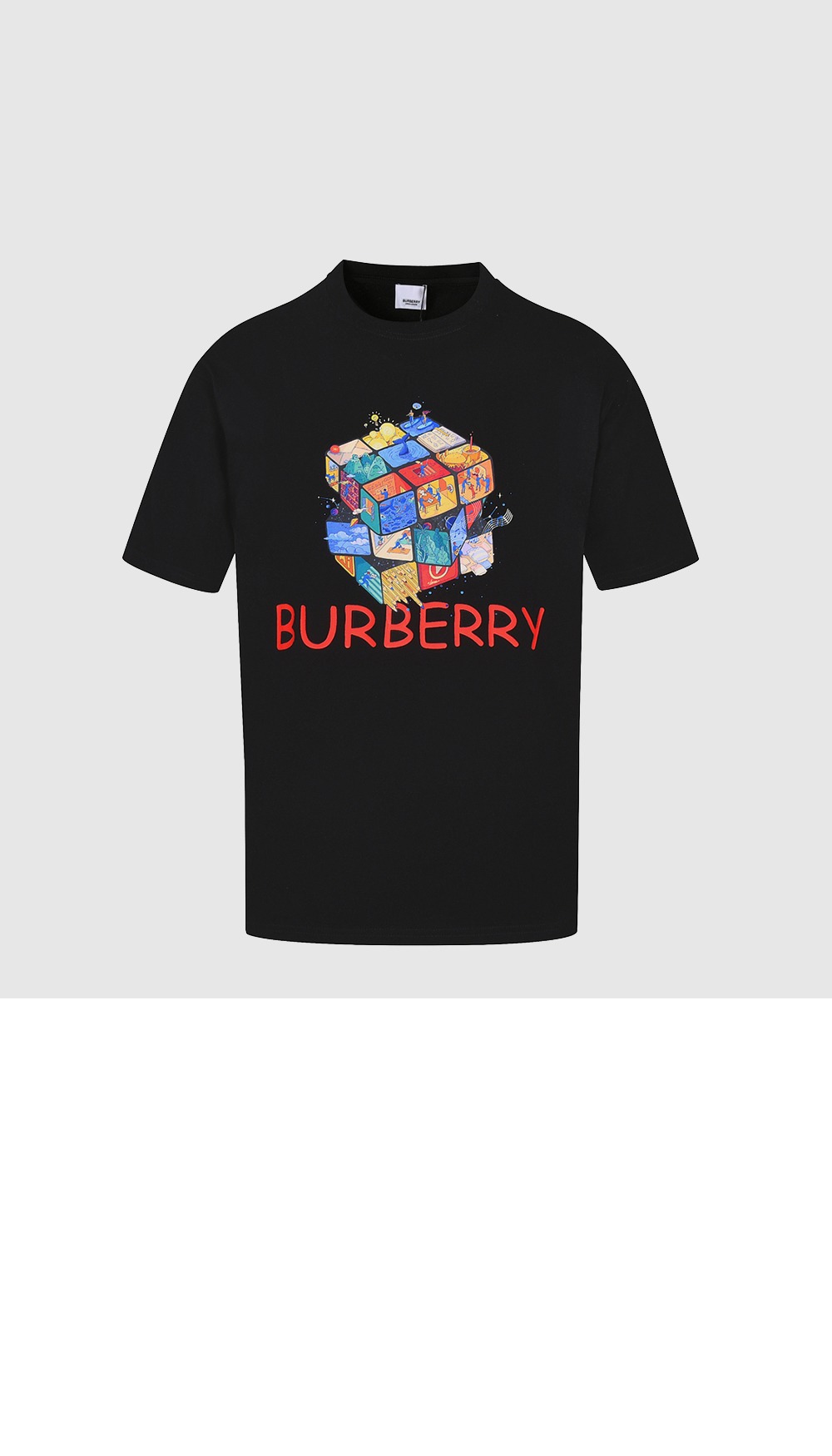 미러급레플리카사이트 | 명품레플리카 전문 쇼핑몰  | 퍼스트원 - 로고 코튼 티셔츠 > 버버리