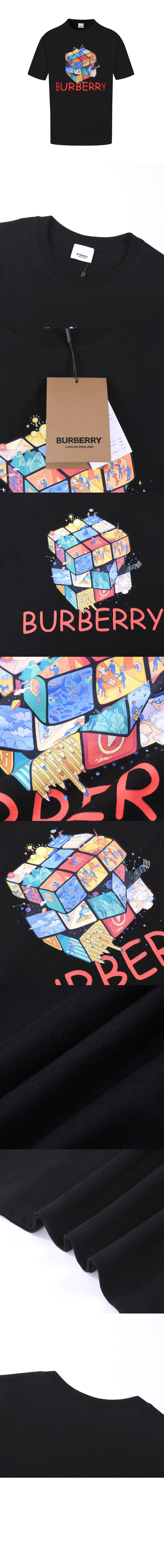 미러급레플리카사이트 | 명품레플리카 전문 쇼핑몰  | 퍼스트원 - 로고 코튼 티셔츠 > 버버리