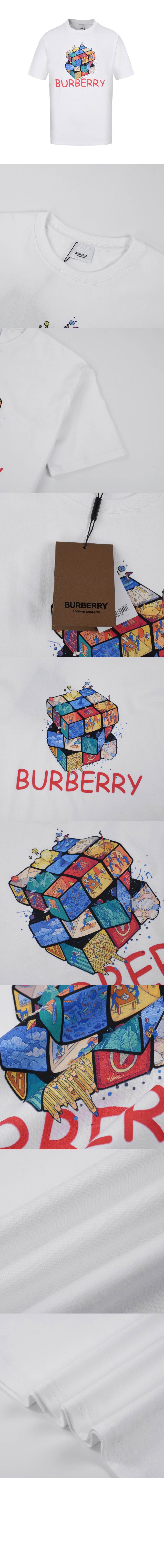 미러급레플리카사이트 | 명품레플리카 전문 쇼핑몰  | 퍼스트원 - 로고 코튼 티셔츠 > 버버리