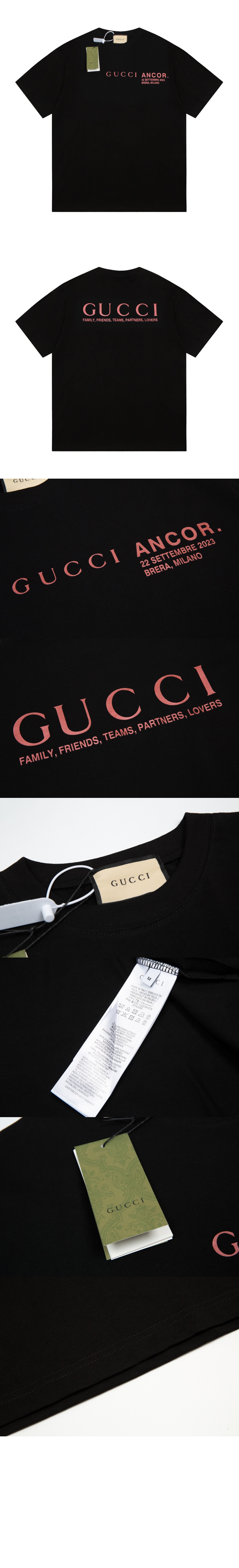 미러급레플리카사이트 | 명품레플리카 전문 쇼핑몰  | 퍼스트원 - 로고 프린트 반팔 > 구찌