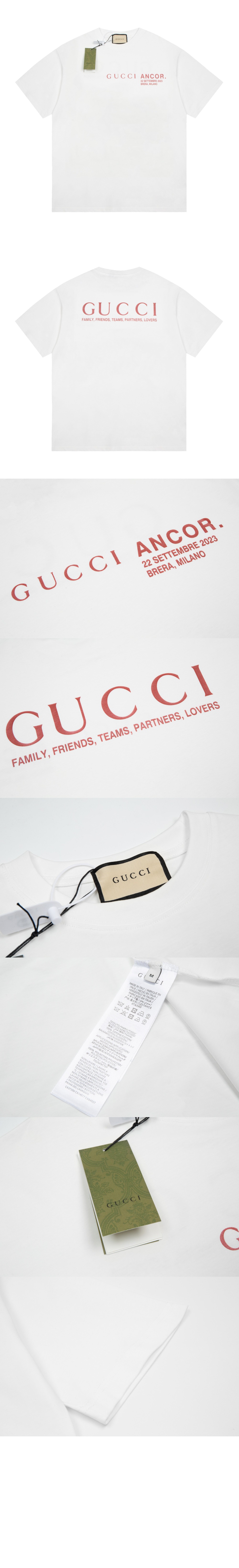 미러급레플리카사이트 | 명품레플리카 전문 쇼핑몰  | 퍼스트원 - 로고 프린트 반팔 > 구찌