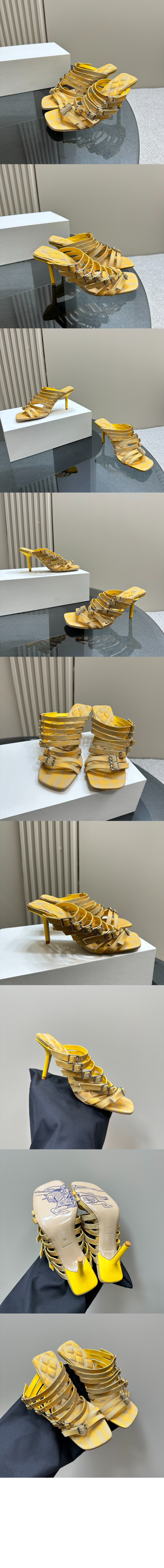 미러급레플리카사이트 | 명품레플리카 전문 쇼핑몰  | 퍼스트원 - 체크 코튼 스텝 샌들 80774701 > 버버리