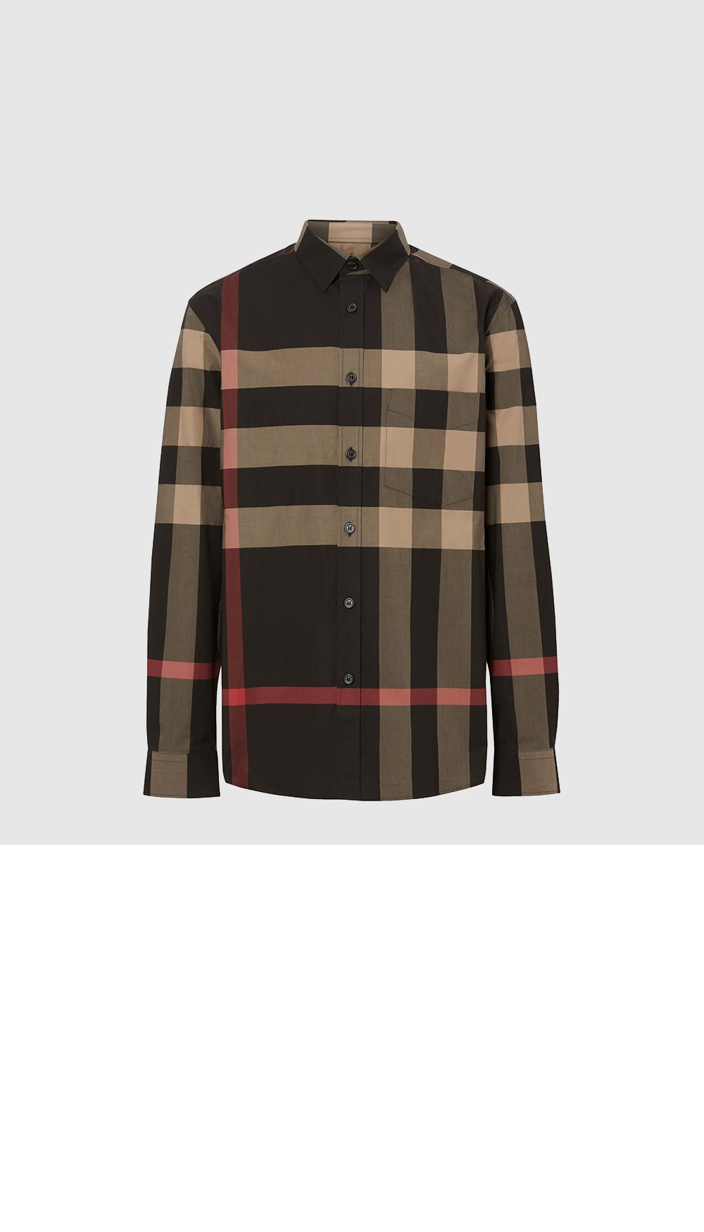 미러급레플리카사이트 | 명품레플리카 전문 쇼핑몰  | 퍼스트원 - 체크 로고 셔츠 > 버버리