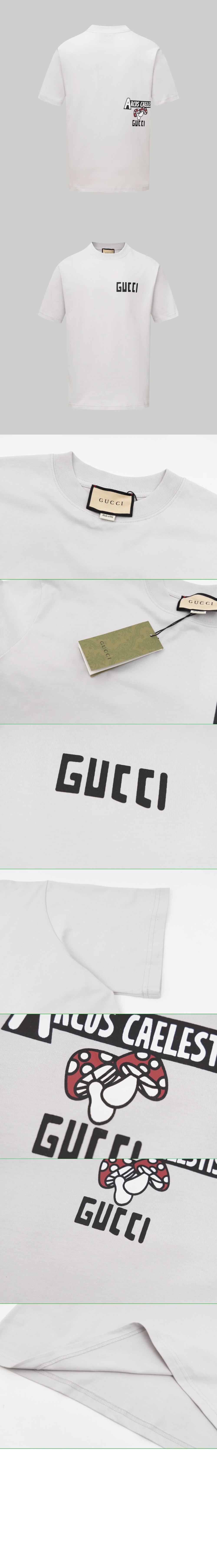 미러급레플리카사이트 | 명품레플리카 전문 쇼핑몰  | 퍼스트원 - 로고 프린트 반팔 > 구찌