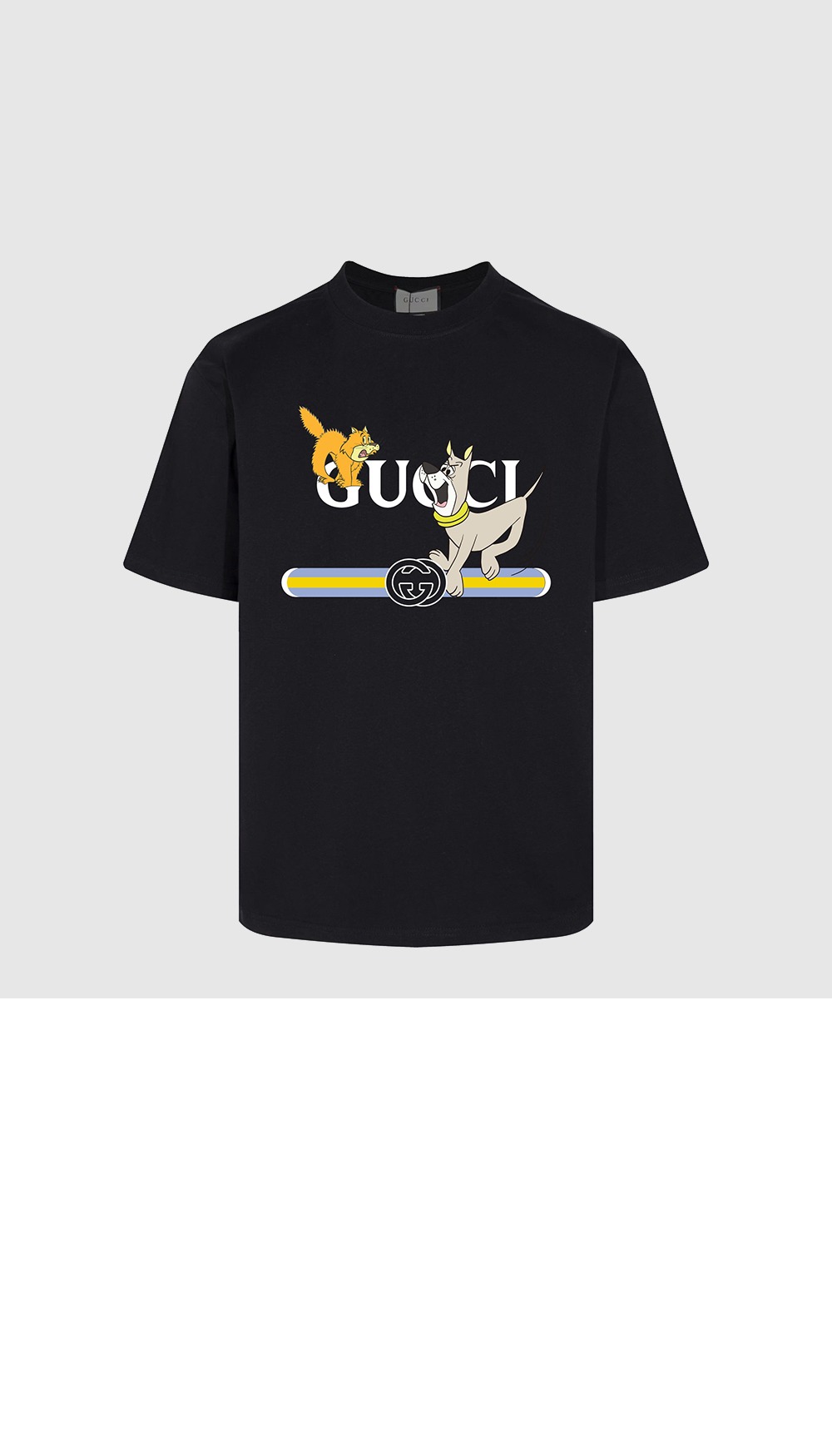 미러급레플리카사이트 | 명품레플리카 전문 쇼핑몰  | 퍼스트원 - 로고 프린트 반팔 > 구찌