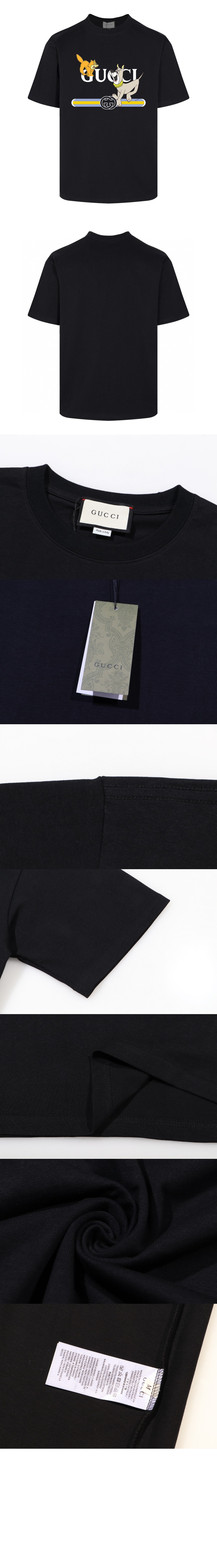 미러급레플리카사이트 | 명품레플리카 전문 쇼핑몰  | 퍼스트원 - 로고 프린트 반팔 > 구찌