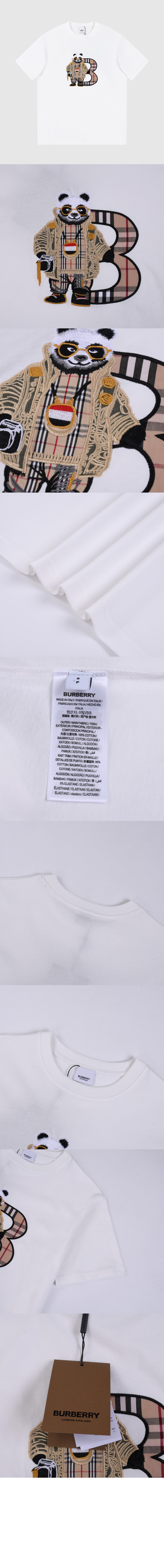 미러급레플리카사이트 | 명품레플리카 전문 쇼핑몰  | 퍼스트원 - 플라워 코튼 티셔츠 > 버버리