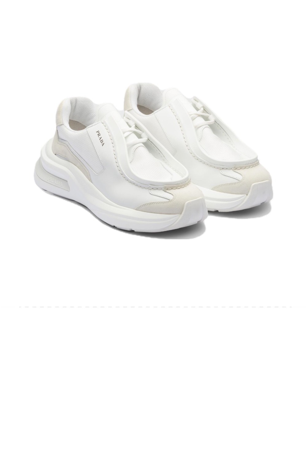 미러급레플리카사이트 | 명품레플리카 전문 쇼핑몰  | 퍼스트원 - 스웨이드 브러쉬드 가죽 스니커즈 2EG424 > 프라다