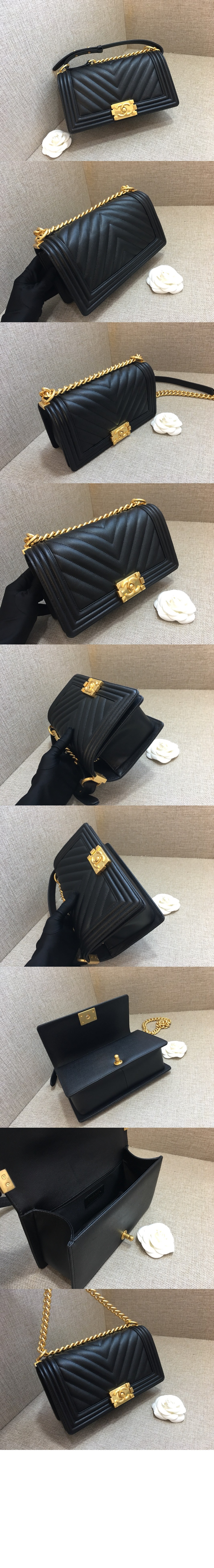 미러급레플리카사이트 | 명품레플리카 전문 쇼핑몰  | 퍼스트원 - 쉐브론 보이백 캐비어 미듐 A67086 > 샤넬