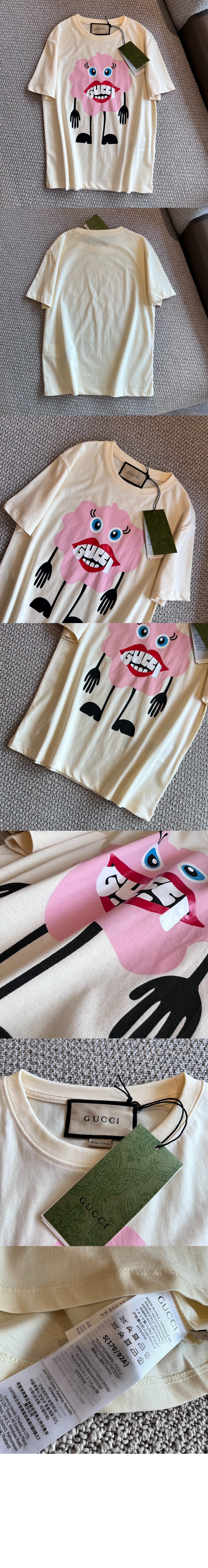미러급레플리카사이트 | 명품레플리카 전문 쇼핑몰  | 퍼스트원 - 프린트 면 티셔츠 > 구찌