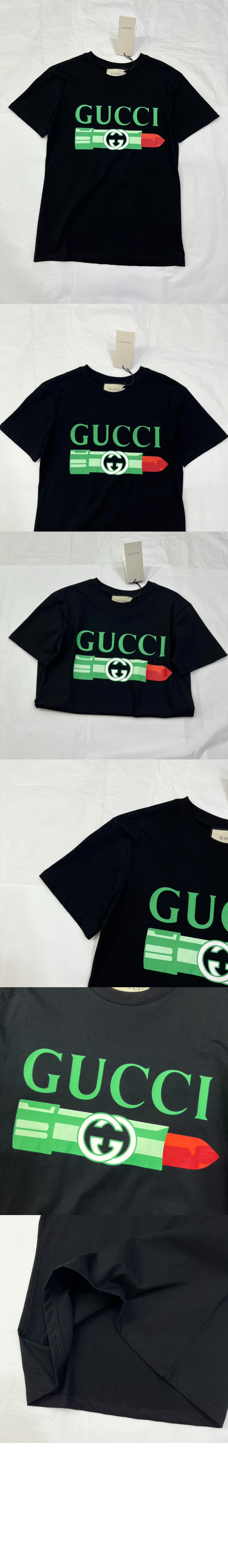 미러급레플리카사이트 | 명품레플리카 전문 쇼핑몰  | 퍼스트원 - 로고 프린트 반팔 > 구찌