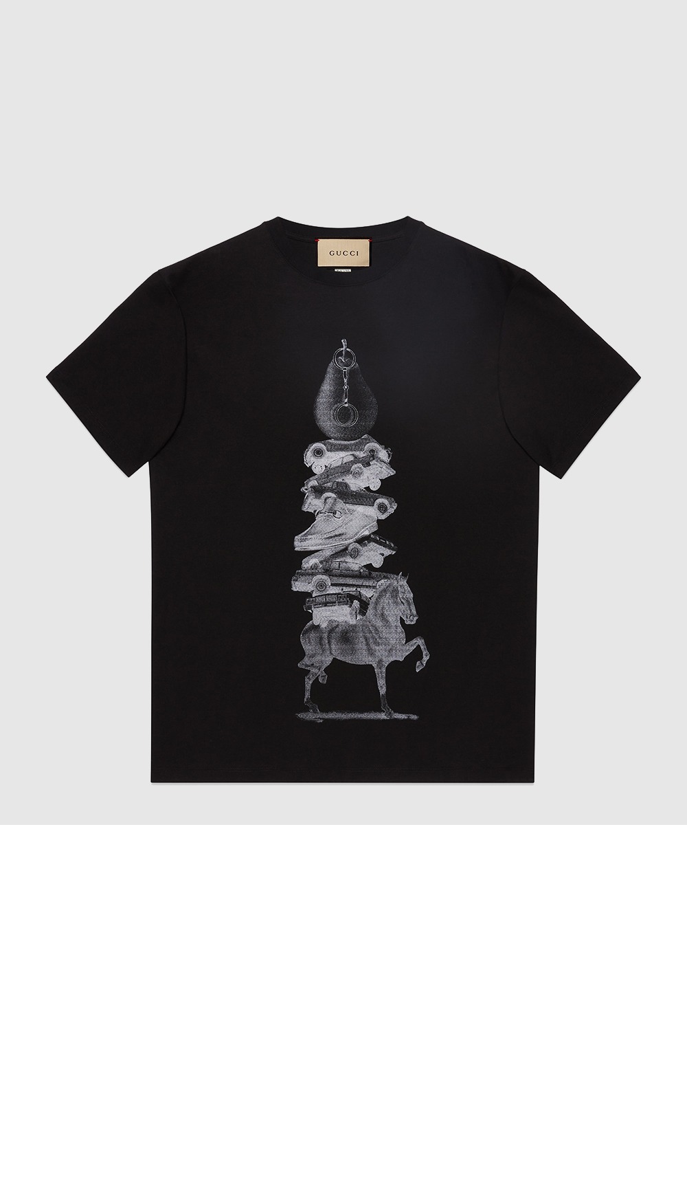 미러급레플리카사이트 | 명품레플리카 전문 쇼핑몰  | 퍼스트원 - 프린트 면 티셔츠 > 구찌