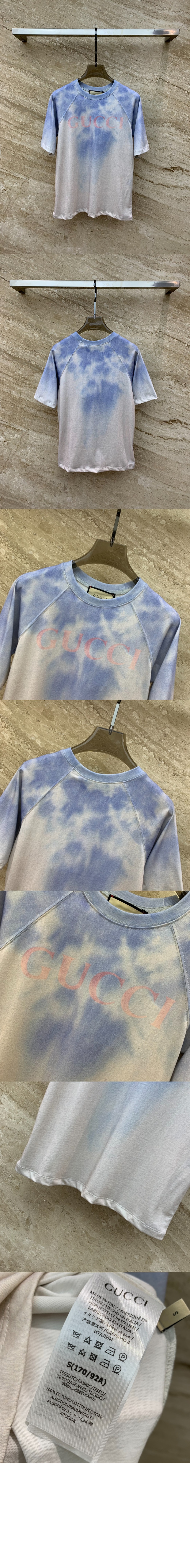 미러급레플리카사이트 | 명품레플리카 전문 쇼핑몰  | 퍼스트원 - 로고 프린트 반팔 > 구찌