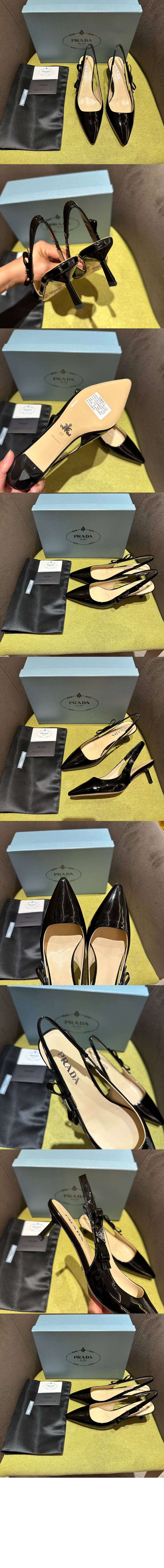 미러급레플리카사이트 | 명품레플리카 전문 쇼핑몰  | 퍼스트원 - 리본 뒤 빈 샌들 11190N > 프라다