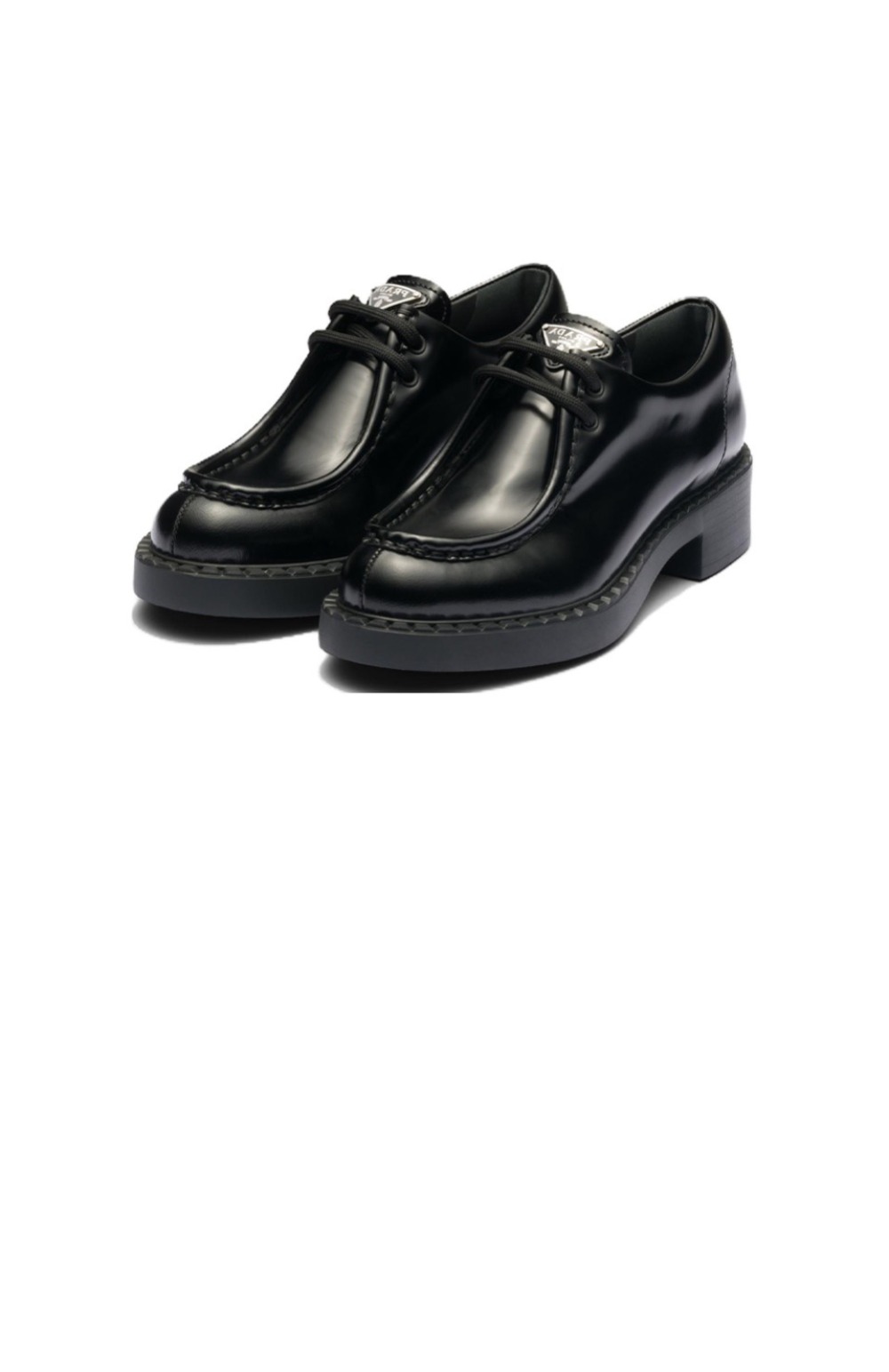 미러급레플리카사이트 | 명품레플리카 전문 쇼핑몰  | 퍼스트원 - 브러쉬드 레더 레이스업 슈즈 1E249N > 프라다