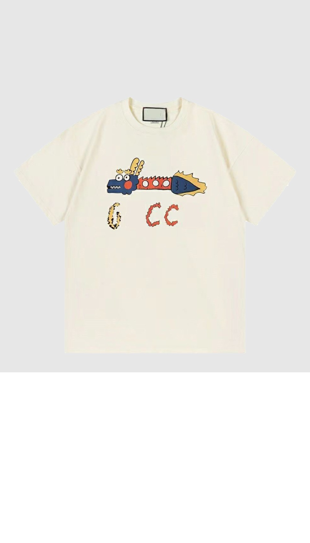 미러급레플리카사이트 | 명품레플리카 전문 쇼핑몰  | 퍼스트원 - 프린트 면 티셔츠 > 구찌