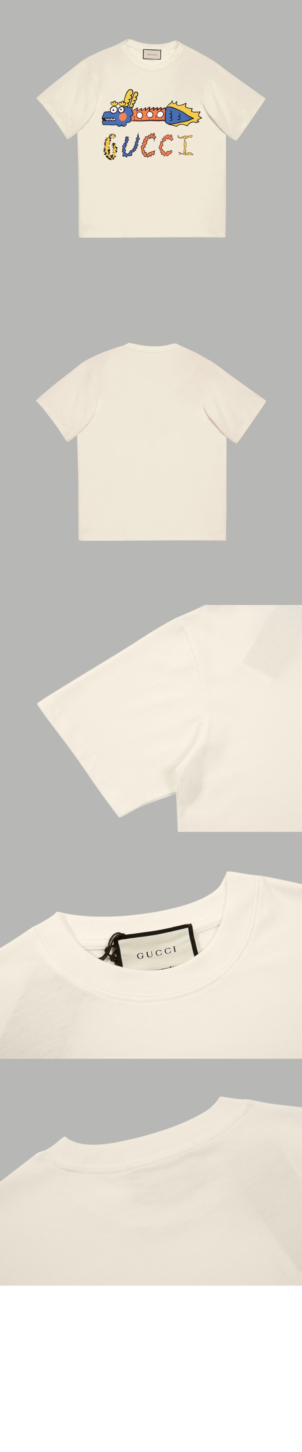 미러급레플리카사이트 | 명품레플리카 전문 쇼핑몰  | 퍼스트원 - 프린트 면 티셔츠 > 구찌