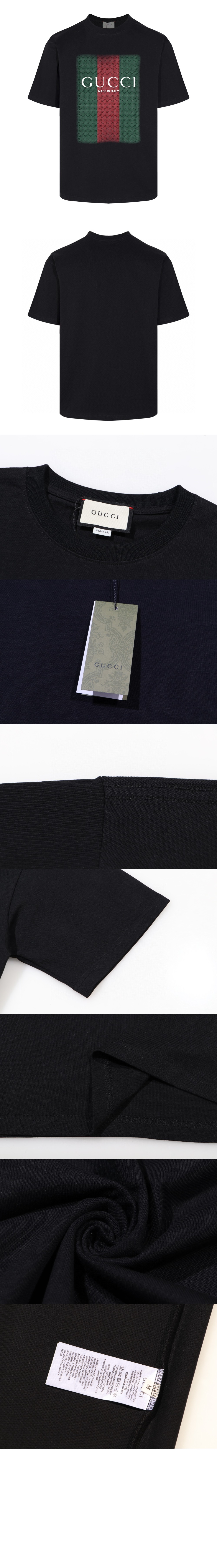 미러급레플리카사이트 | 명품레플리카 전문 쇼핑몰  | 퍼스트원 - 로고 프린트 반팔 > 구찌