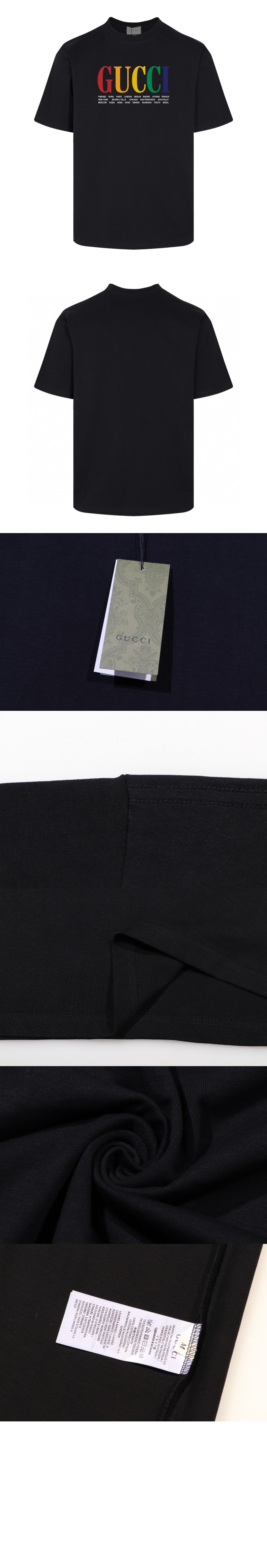 미러급레플리카사이트 | 명품레플리카 전문 쇼핑몰  | 퍼스트원 - 로고 프린트 반팔 > 구찌