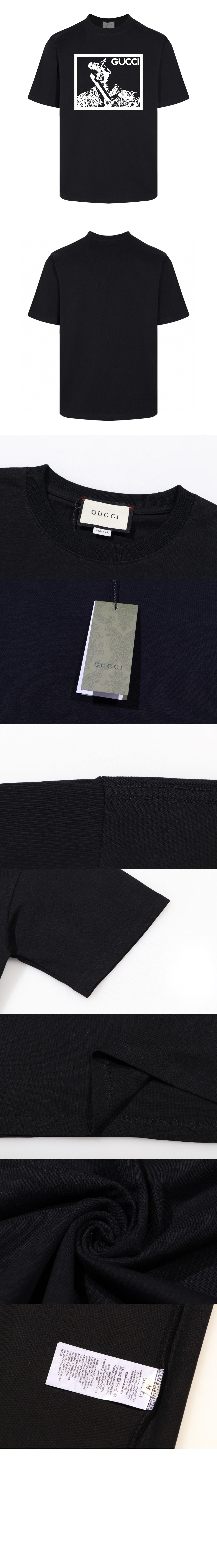 미러급레플리카사이트 | 명품레플리카 전문 쇼핑몰  | 퍼스트원 - 프린트 면 티셔츠 > 구찌