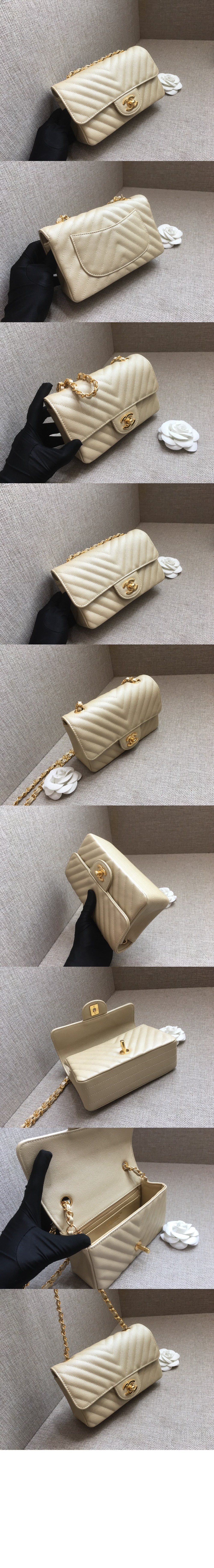 미러급레플리카사이트 | 명품레플리카 전문 쇼핑몰  | 퍼스트원 - 쉐브론 클래식 캐비어 뉴미니 인기색상 A69900 > 샤넬