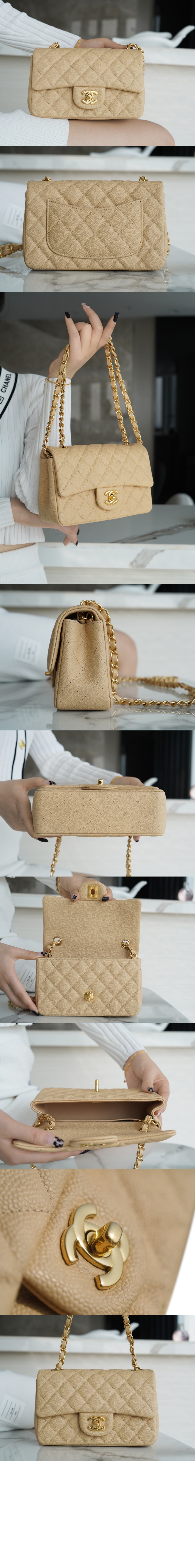 미러급레플리카사이트 | 명품레플리카 전문 쇼핑몰  | 퍼스트원 - 클래식 캐비어 뉴미니 샴페인골드 A69900 > 샤넬