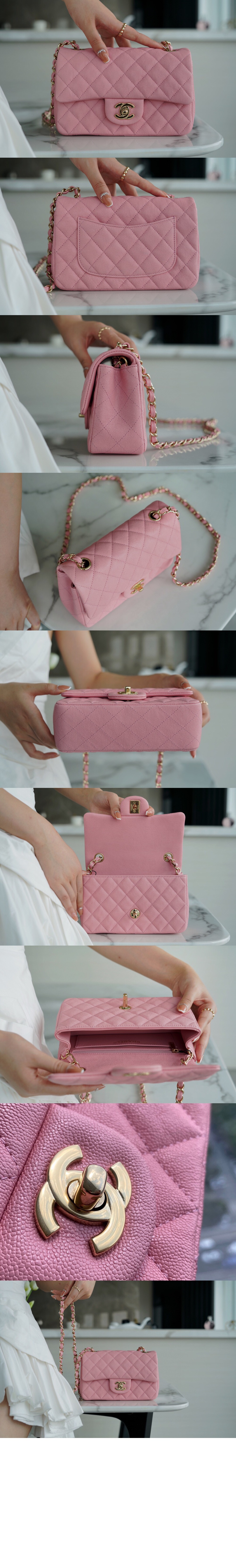 미러급레플리카사이트 | 명품레플리카 전문 쇼핑몰  | 퍼스트원 - 클래식 캐비어 뉴미니 샴페인골드 A69900 > 샤넬