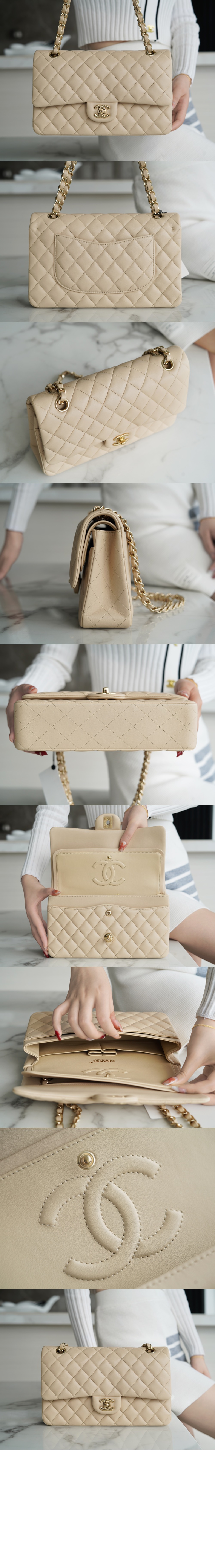 미러급레플리카사이트 | 명품레플리카 전문 쇼핑몰  | 퍼스트원 - 클래식 램스킨 미듐 샴페인골드 A01112 > 샤넬