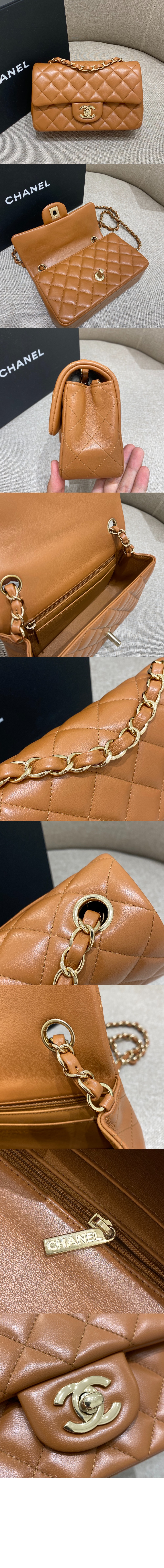 미러급레플리카사이트 | 명품레플리카 전문 쇼핑몰  | 퍼스트원 - 클래식 램스킨 뉴미니 샴페인골드 A69900 > 샤넬