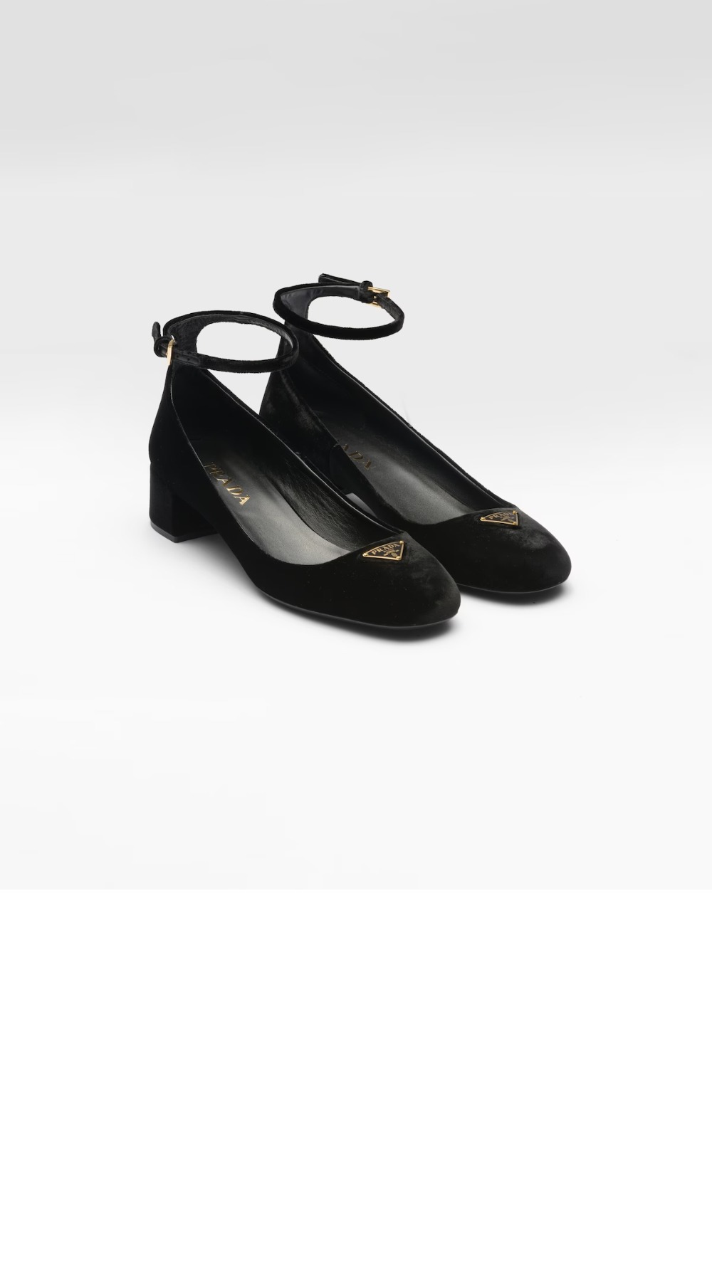 미러급레플리카사이트 | 명품레플리카 전문 쇼핑몰  | 퍼스트원 - 벨벳 스트랩 펌프스 1I358N > 프라다