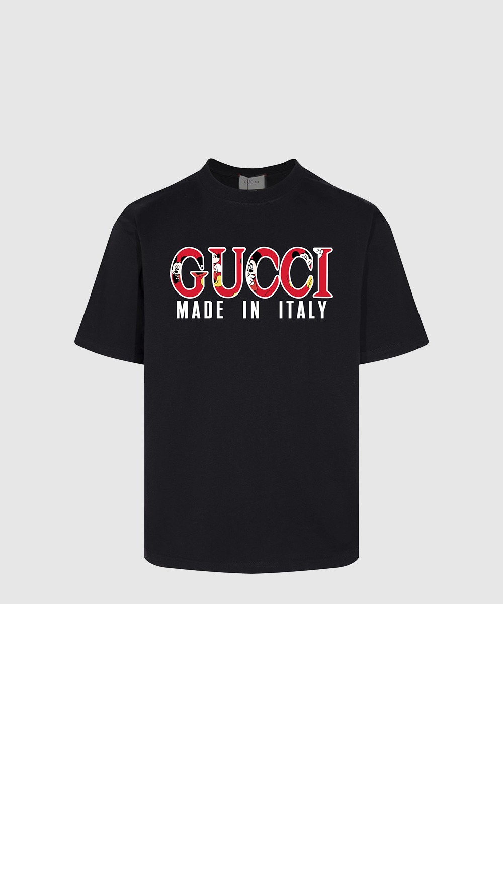 미러급레플리카사이트 | 명품레플리카 전문 쇼핑몰  | 퍼스트원 - 로고 프린트 반팔 > 구찌