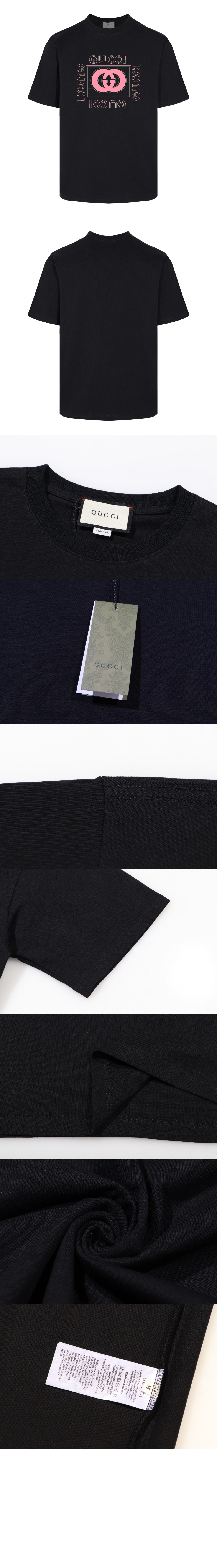 미러급레플리카사이트 | 명품레플리카 전문 쇼핑몰  | 퍼스트원 - 로고 프린트 반팔 > 구찌