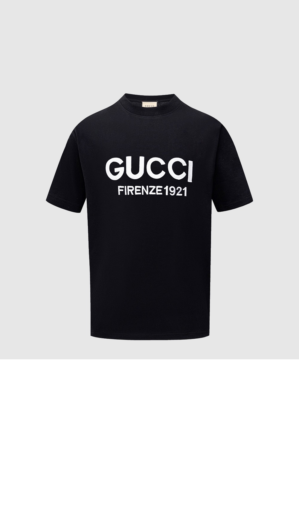 미러급레플리카사이트 | 명품레플리카 전문 쇼핑몰  | 퍼스트원 - 로고 프린트 반팔 > 구찌