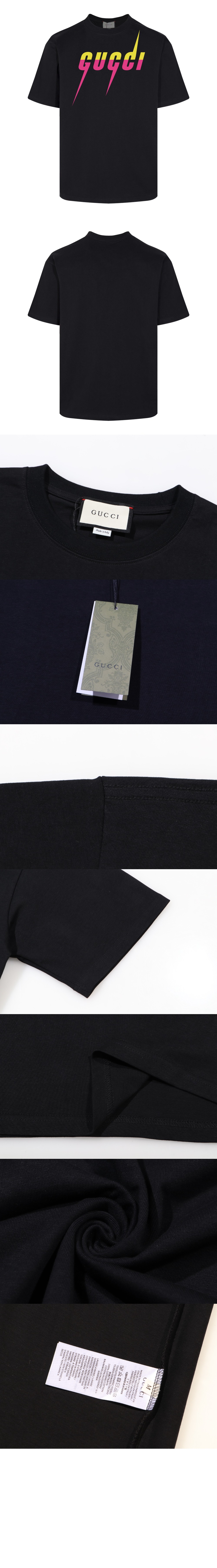 미러급레플리카사이트 | 명품레플리카 전문 쇼핑몰  | 퍼스트원 - 로고 프린트 반팔 > 구찌