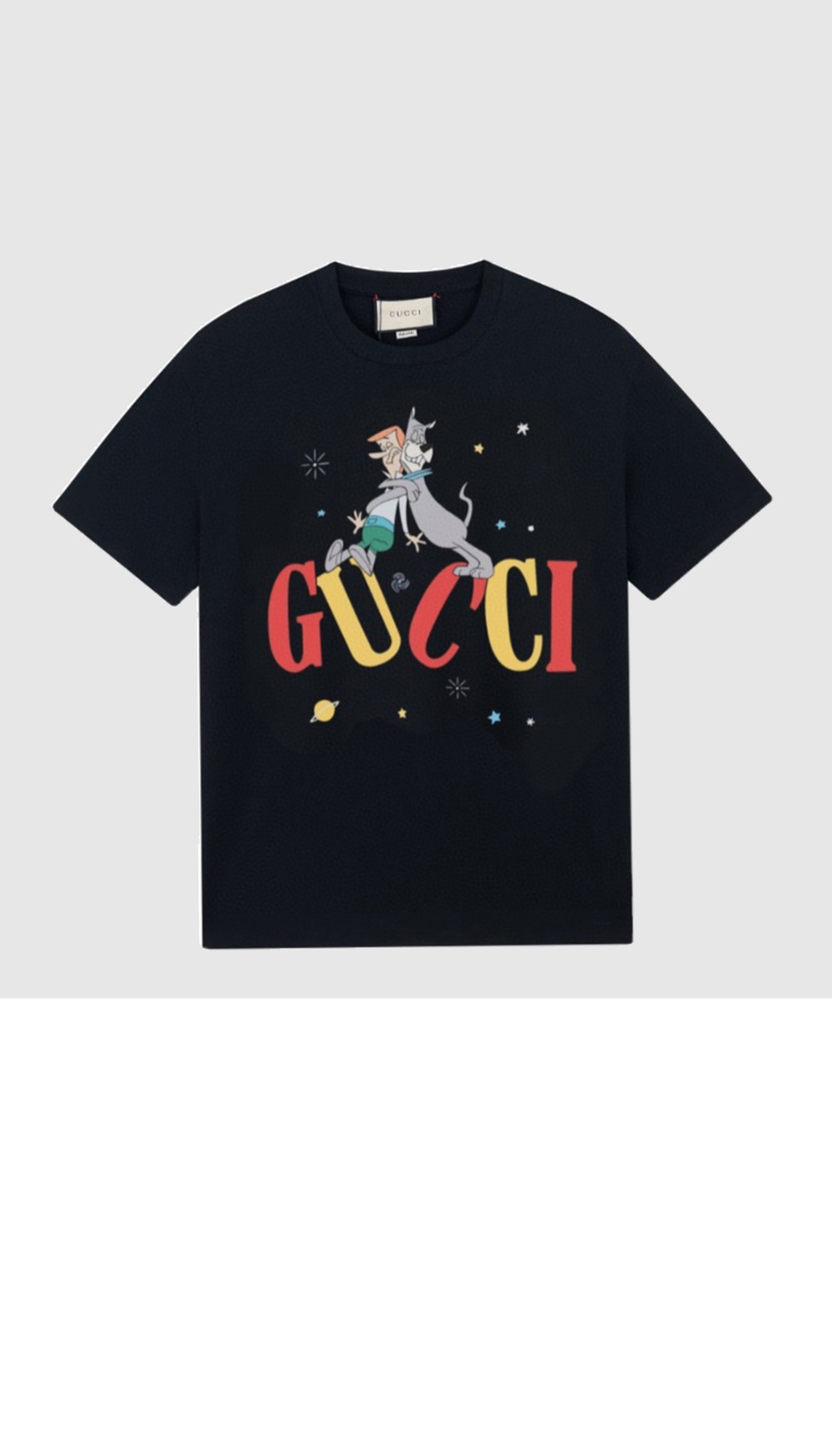 미러급레플리카사이트 | 명품레플리카 전문 쇼핑몰  | 퍼스트원 - 로고 프린트 반팔 > 구찌