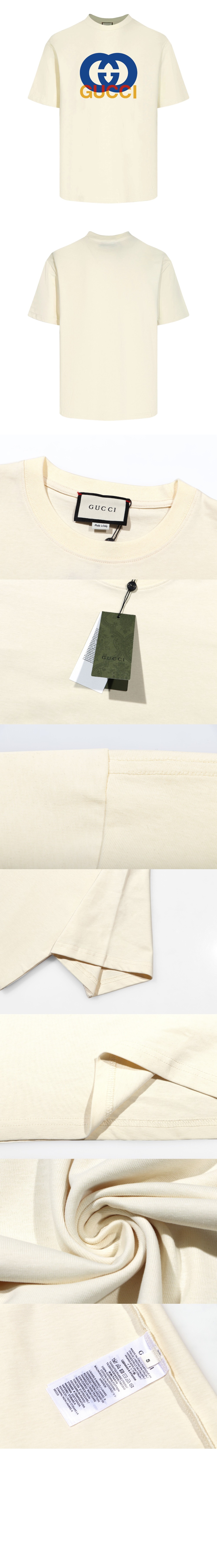 미러급레플리카사이트 | 명품레플리카 전문 쇼핑몰  | 퍼스트원 - 로고 프린트 반팔 > 구찌