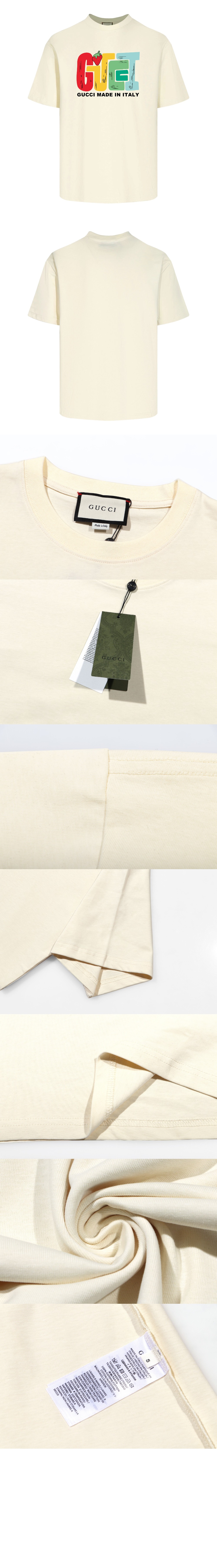 미러급레플리카사이트 | 명품레플리카 전문 쇼핑몰  | 퍼스트원 - 프린트 면 티셔츠 > 구찌