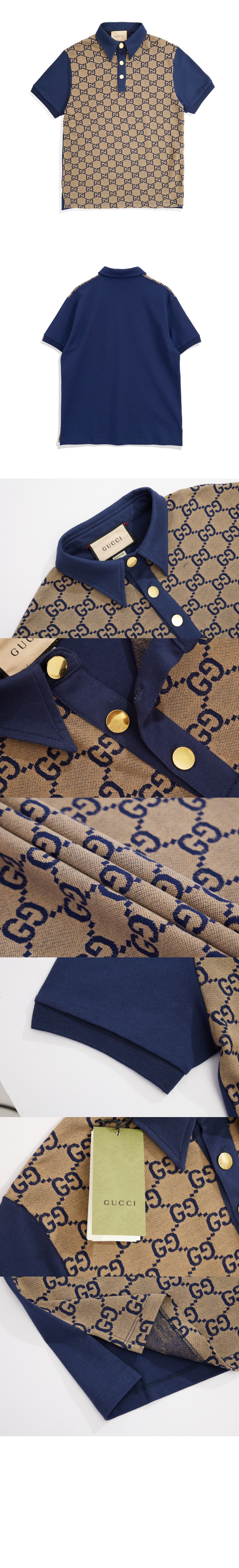 미러급레플리카사이트 | 명품레플리카 전문 쇼핑몰  | 퍼스트원 - 면 폴로 셔츠 > 구찌