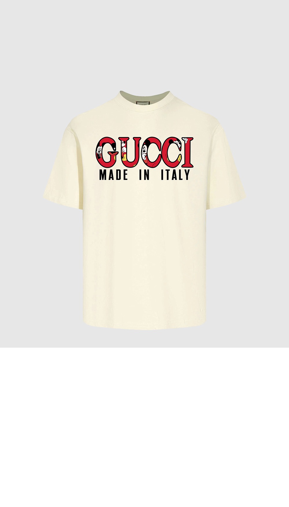 미러급레플리카사이트 | 명품레플리카 전문 쇼핑몰  | 퍼스트원 - 로고 프린트 반팔 > 구찌