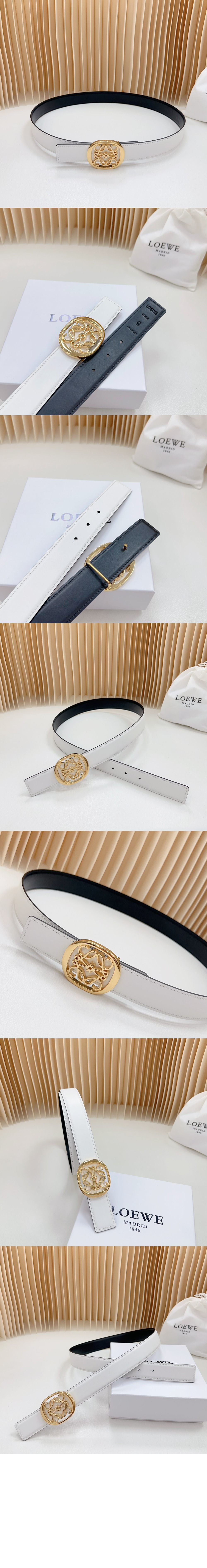 미러급레플리카사이트 | 명품레플리카 전문 쇼핑몰  | 퍼스트원 - 리버서블 애너그램 일립스 벨트 > 로에베