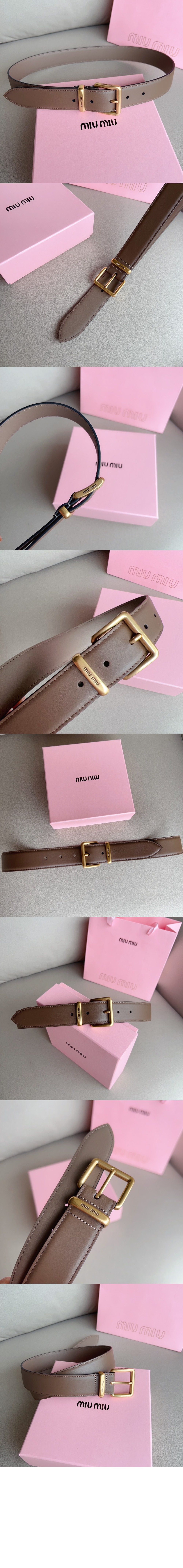 미러급레플리카사이트 | 명품레플리카 전문 쇼핑몰  | 퍼스트원 - 가죽 벨트 5CC536 > 미우미우
