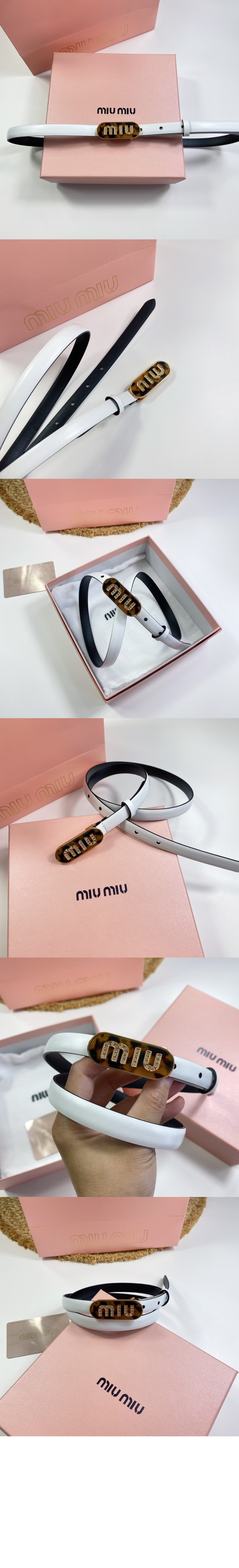 미러급레플리카사이트 | 명품레플리카 전문 쇼핑몰  | 퍼스트원 - 가죽 벨트 5CC504 > 미우미우